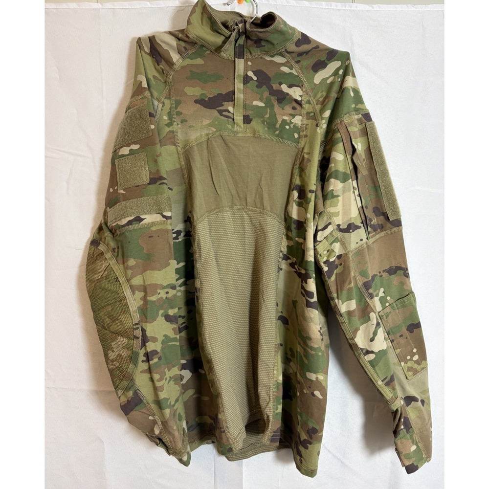 Army Combat Shirt SMALL Multicam Type 2 Zipper 8415-01-642-0080 ACS USGI Flame
